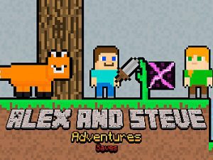 Play alex and steve adventures saves free game