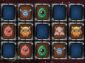 Play aliens memory game free game