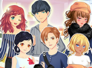 Play anime couples dress up game free game
