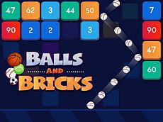 Play balls and bricks free game