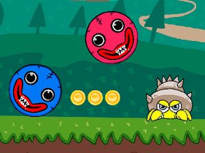Play blue and red ball free game