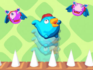 Play bouncing chick free game