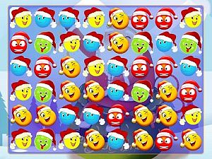 Play christmas bubbles match 3 free game