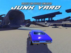 Play european junk yard project crazy car stunts free game