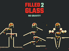 Play filled glass 2 no gravity free game