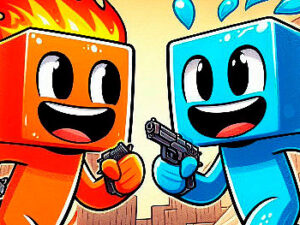 Play fire and water blockman free game