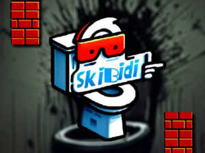 Play flappy skibidi free game