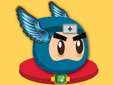 Play flappy superhero dunk free game