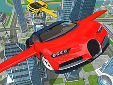 Play flying car driving simulator free game