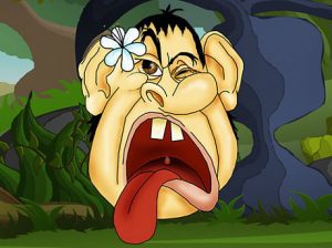 Play funny face jigsaw free game