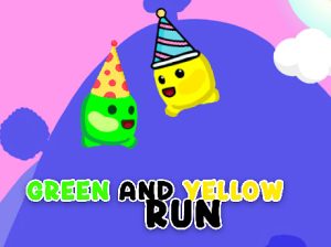 Play green and yellow run free game
