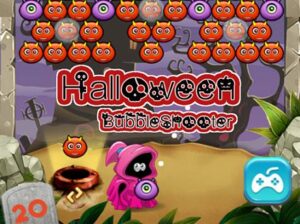 Play halloween bubble shooter 2019 free game