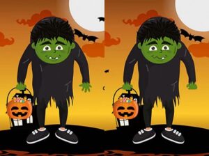 Play halloween differences free game