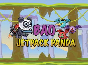 Play jetpack panda bao free game