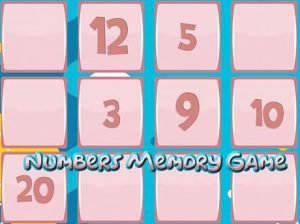 Play memory game with numbers free game