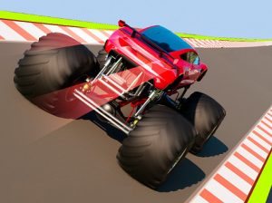 Play monster truck sky racing free game