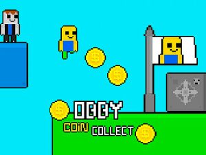 Play obby vs bacon rainbow parkour free game
