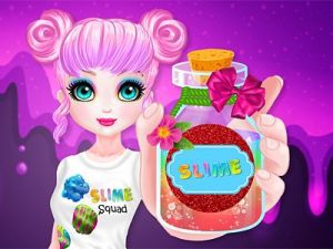 Play princess slime factory free game