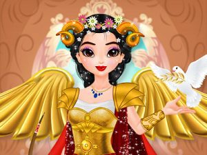 Play princesses dazzling goddesses free game