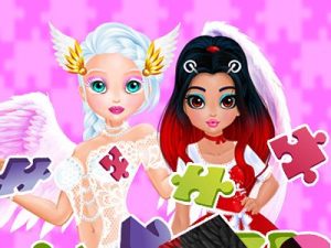 Play puzzles princesses and angels new look free game