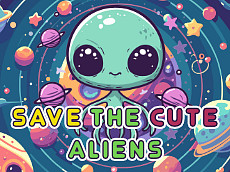 Play save the cute aliens free game