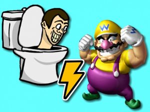 Play skibidi toilet vs wario free game