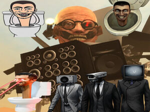 Play skibidi toilets free game