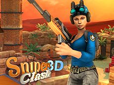 Play sniper clash 3d free game