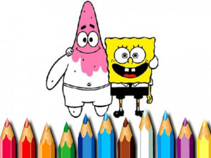 Play sponge bob coloring book free game