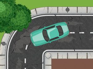 Play stay on road free game