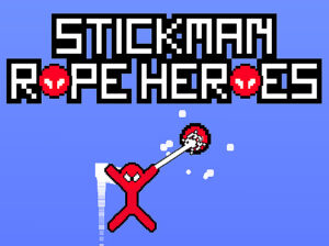 Play stickman rope heroes free game