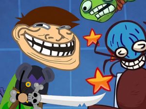 Play trollface jigsaw free game