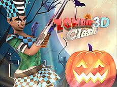 Play zombie clash 3d free game