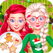 Play bff christmas cookie challenge free game