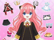 Play anime dress up doll dress up free game