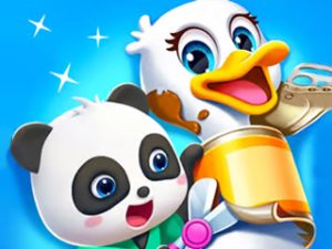 Play baby panda pet care center free game