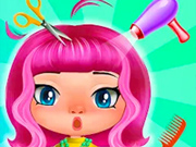 Play beauty salon girl hairstyles free game