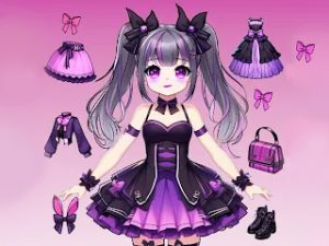 Play diy anime doll dress up free game