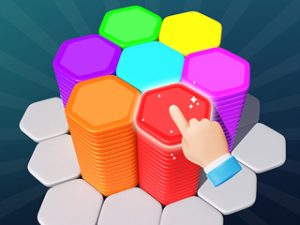 Play hexa sort 3d free game