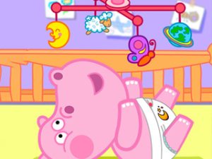 Play little hippo care free game
