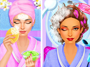 Play makeup teen spa salon free game