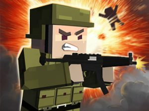 Play mineblock gun shooting free game