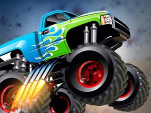 Play monster truck crush free game