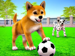Play my virtual dog care free game