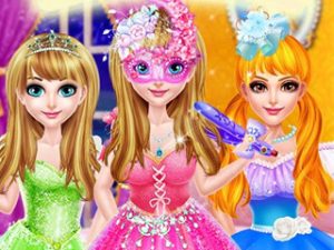 Play shining princess fashion makeover free game
