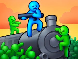 Play train shooting free game
